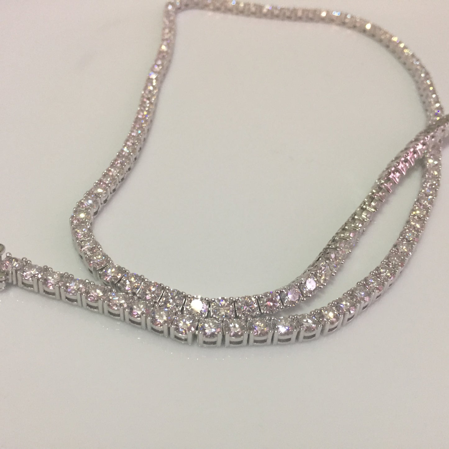 4mm Moissanite Tennis Chain