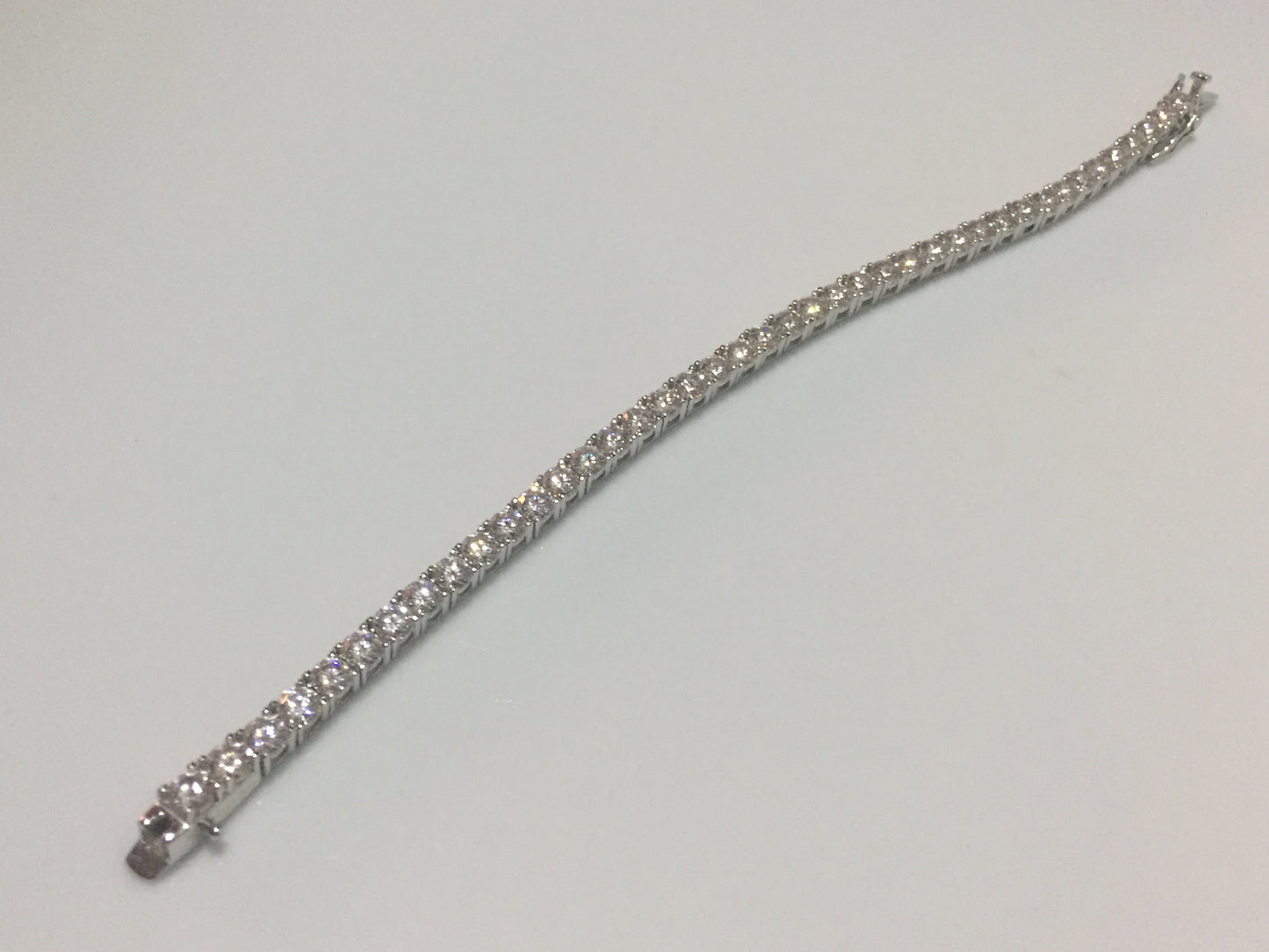 4mm Moissanite Tennis Bracelet