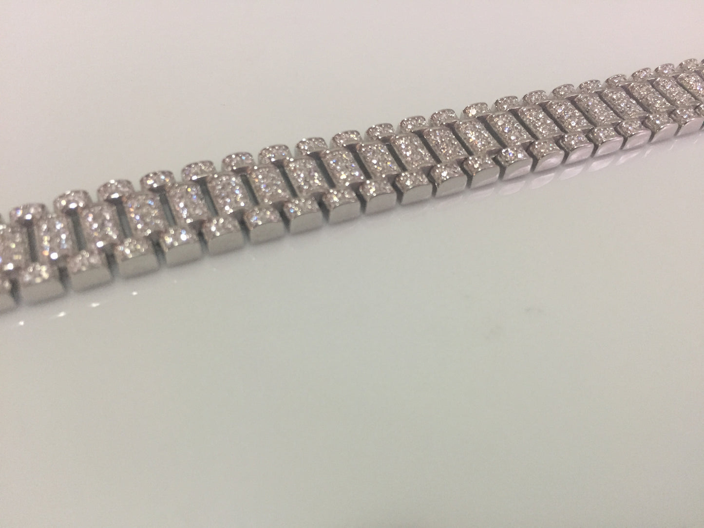 Presidential “Rolex-style” Moissanite Bracelet - 10mm