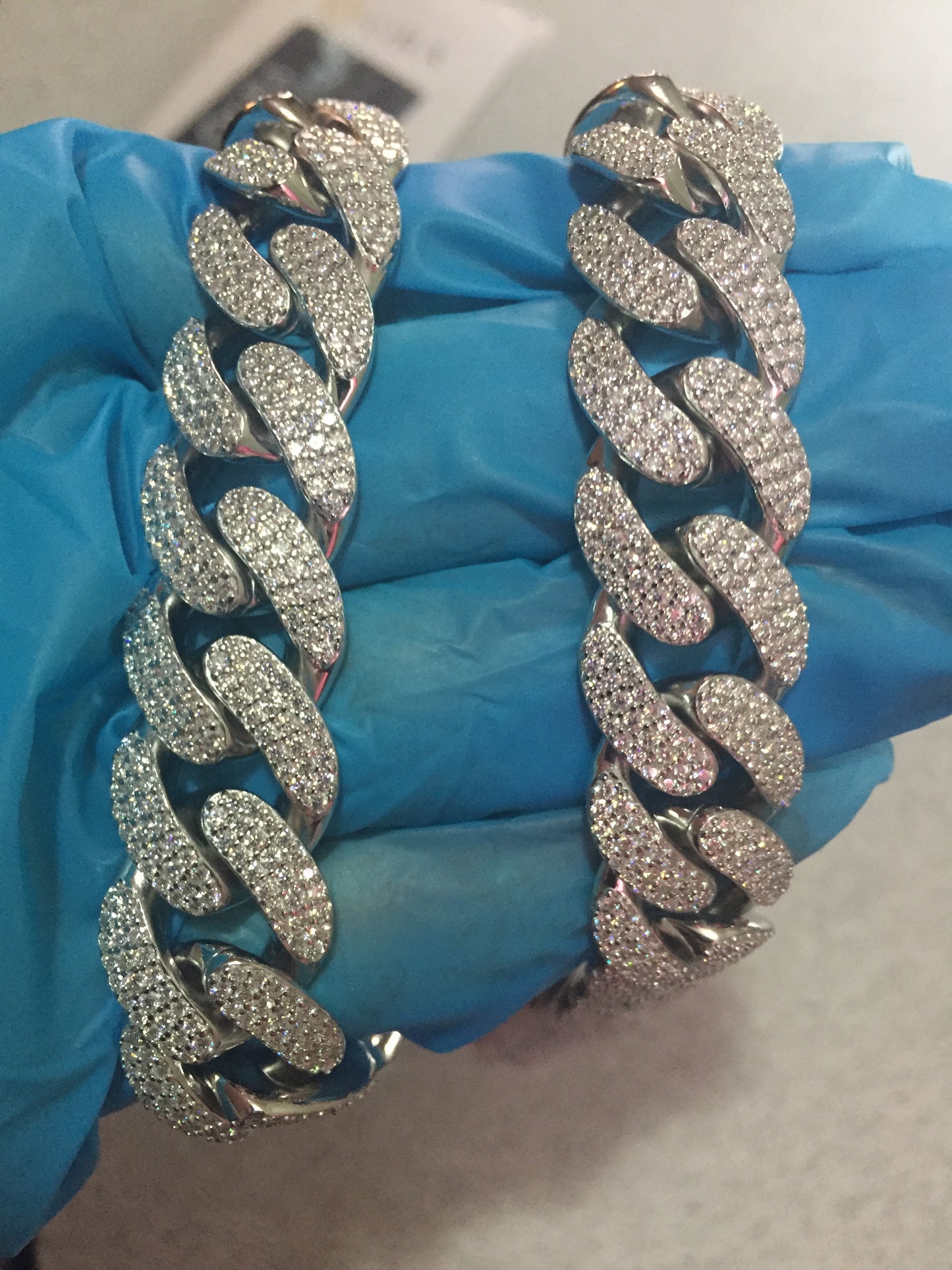 16mm Moissanite Miami Cuban Chain