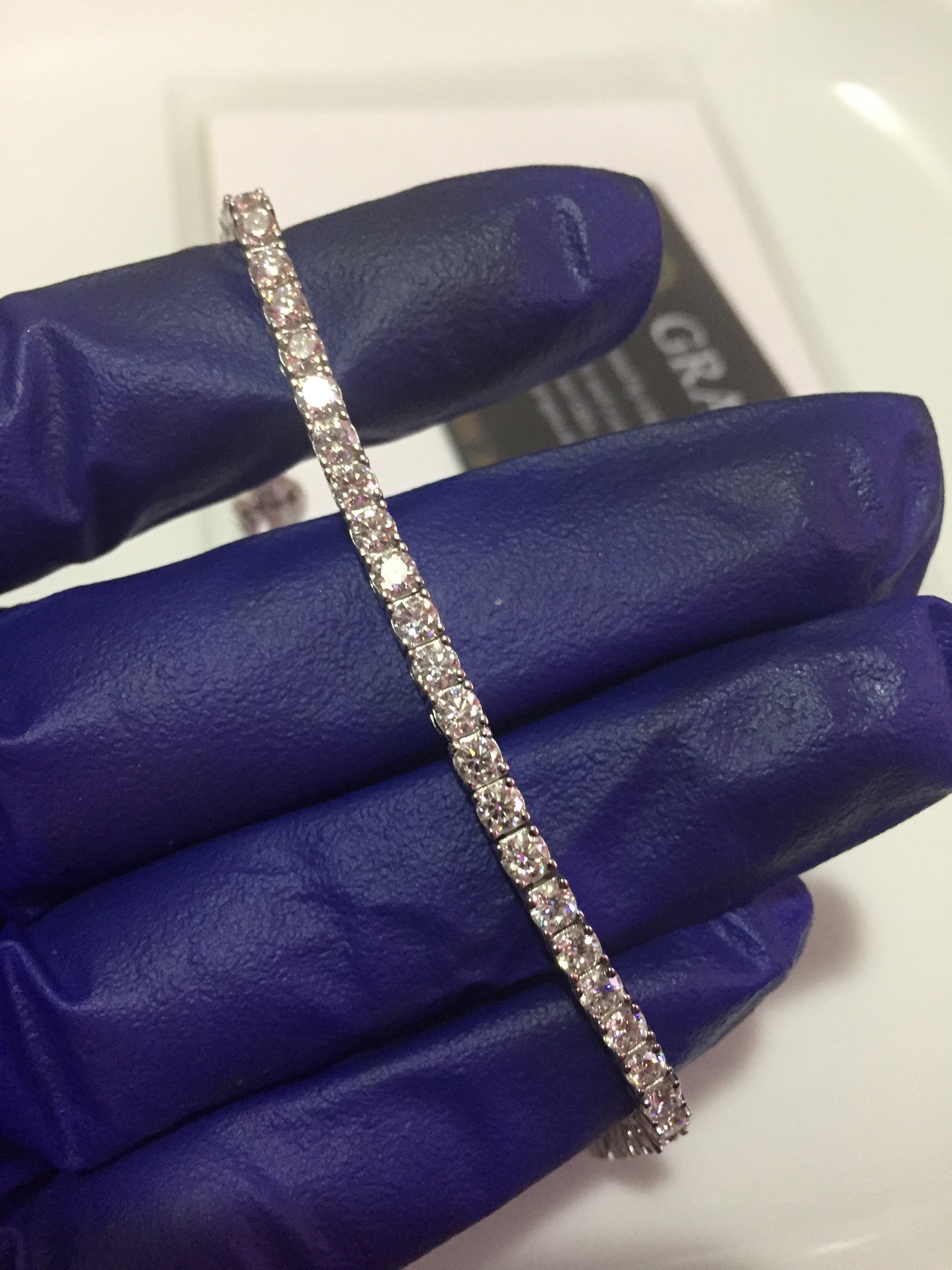 3mm Tennis Bracelet - Moissanite