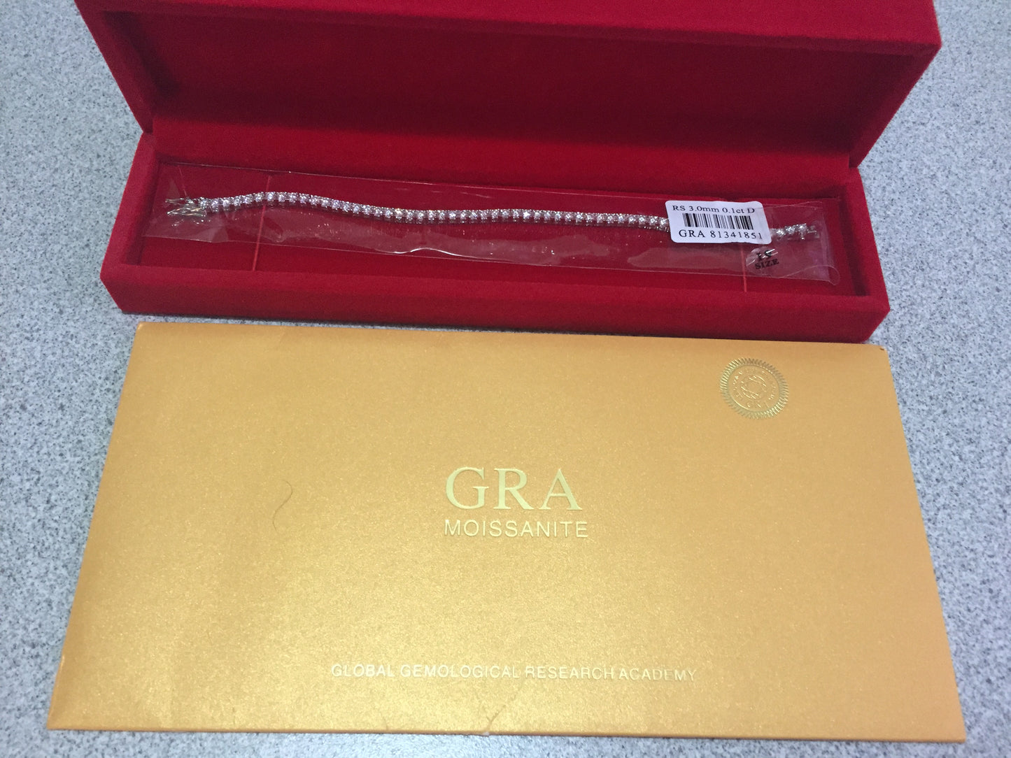 3mm Tennis Bracelet - Moissanite
