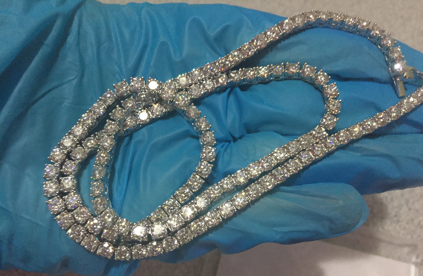 4mm Moissanite Tennis Chain