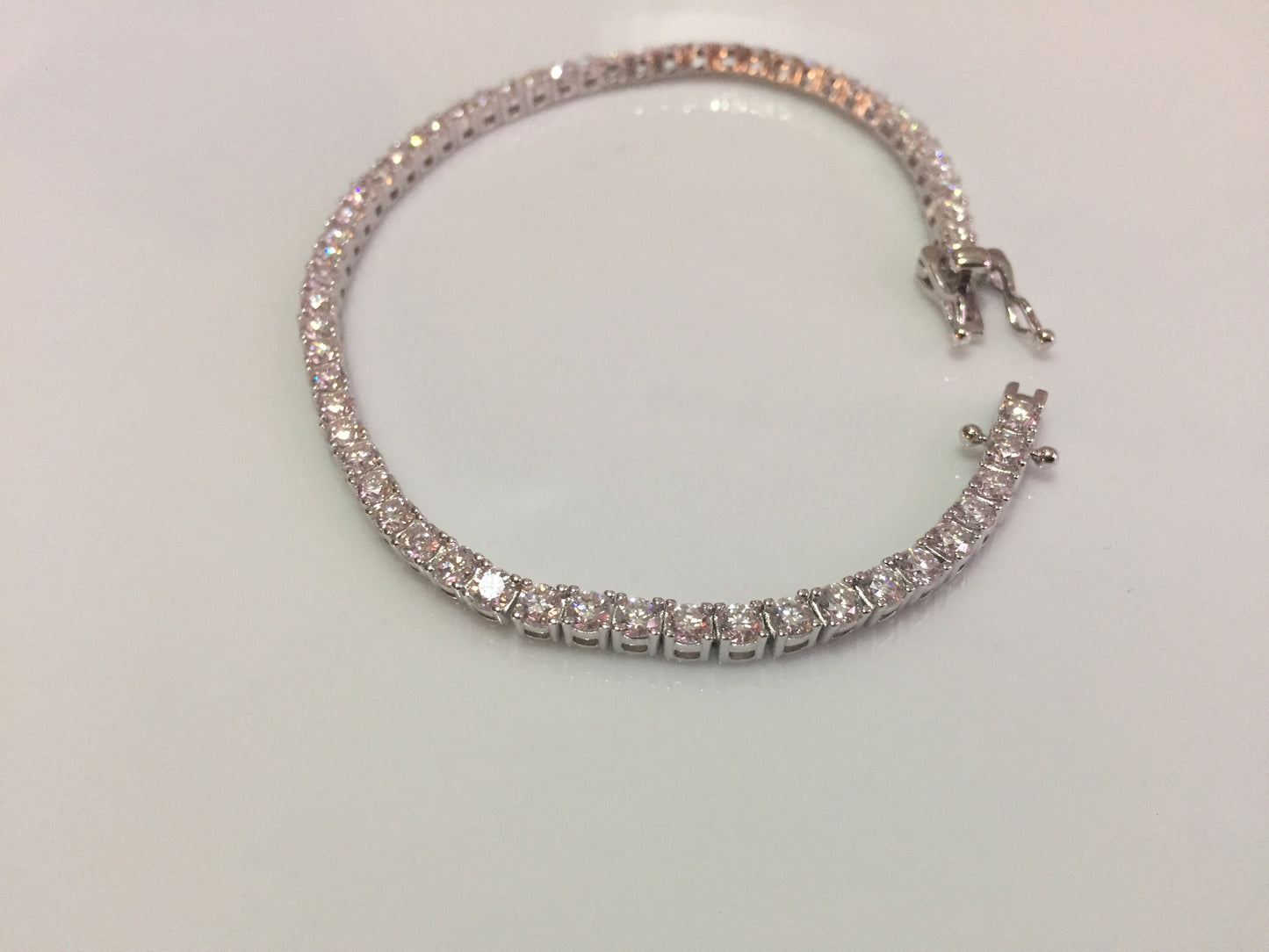 3mm Tennis Bracelet - Moissanite