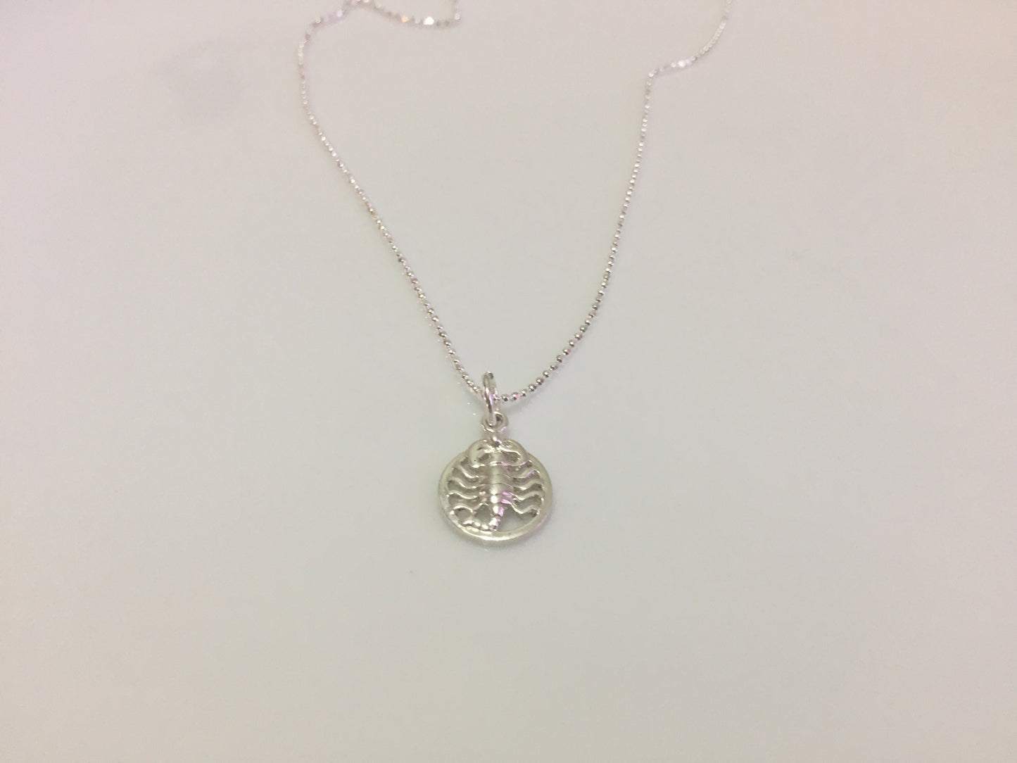 Scorpion Circular Pendant
