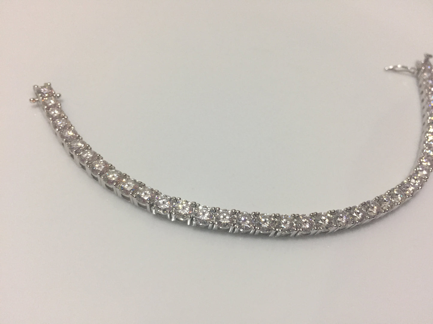 4mm Moissanite Tennis Bracelet