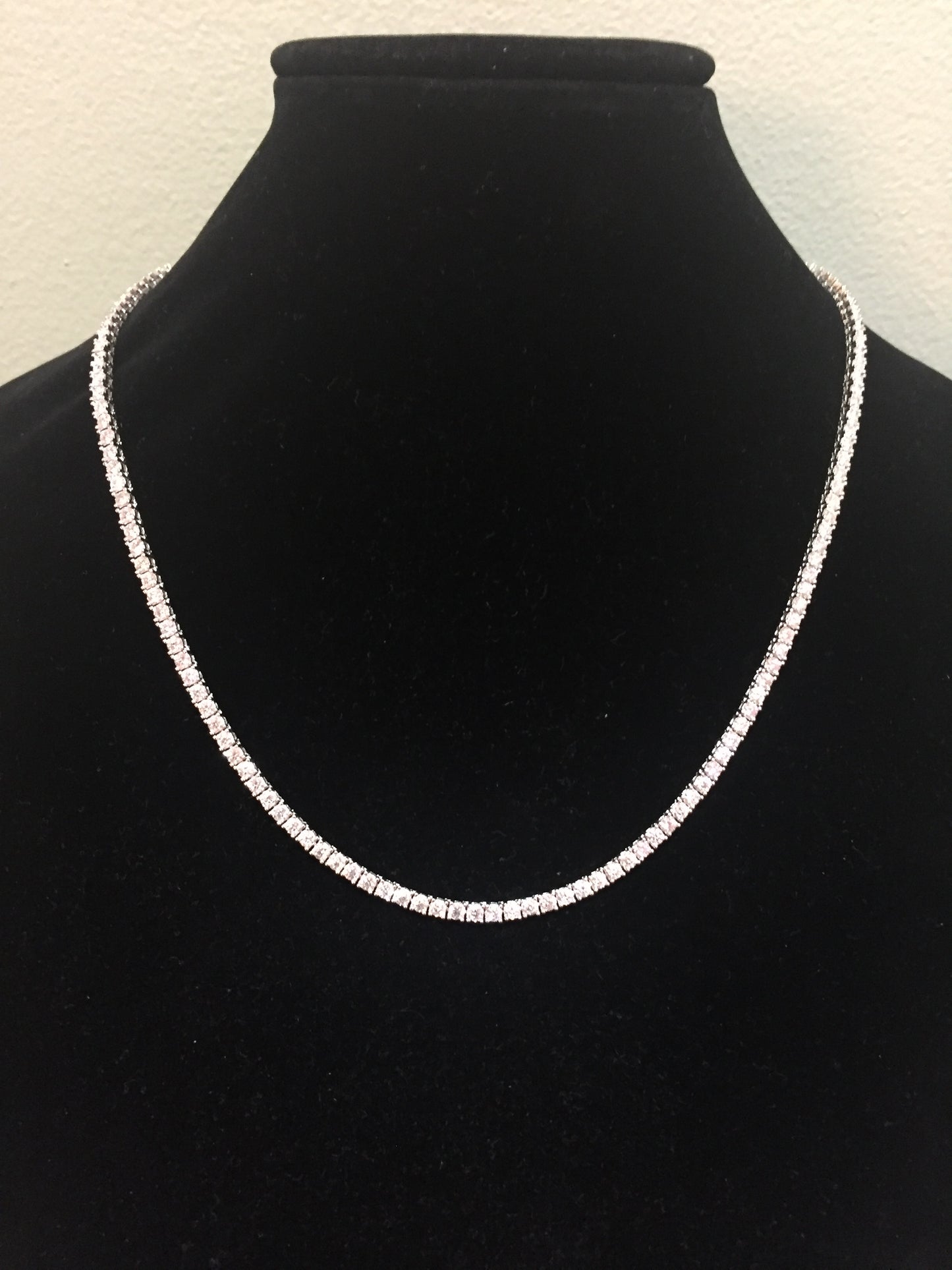 3mm Moissanite Tennis Chain