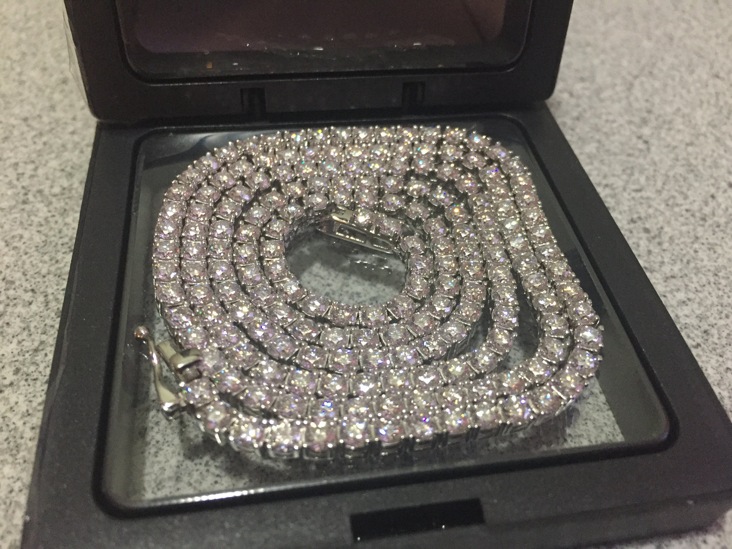 3mm Moissanite Tennis Chain