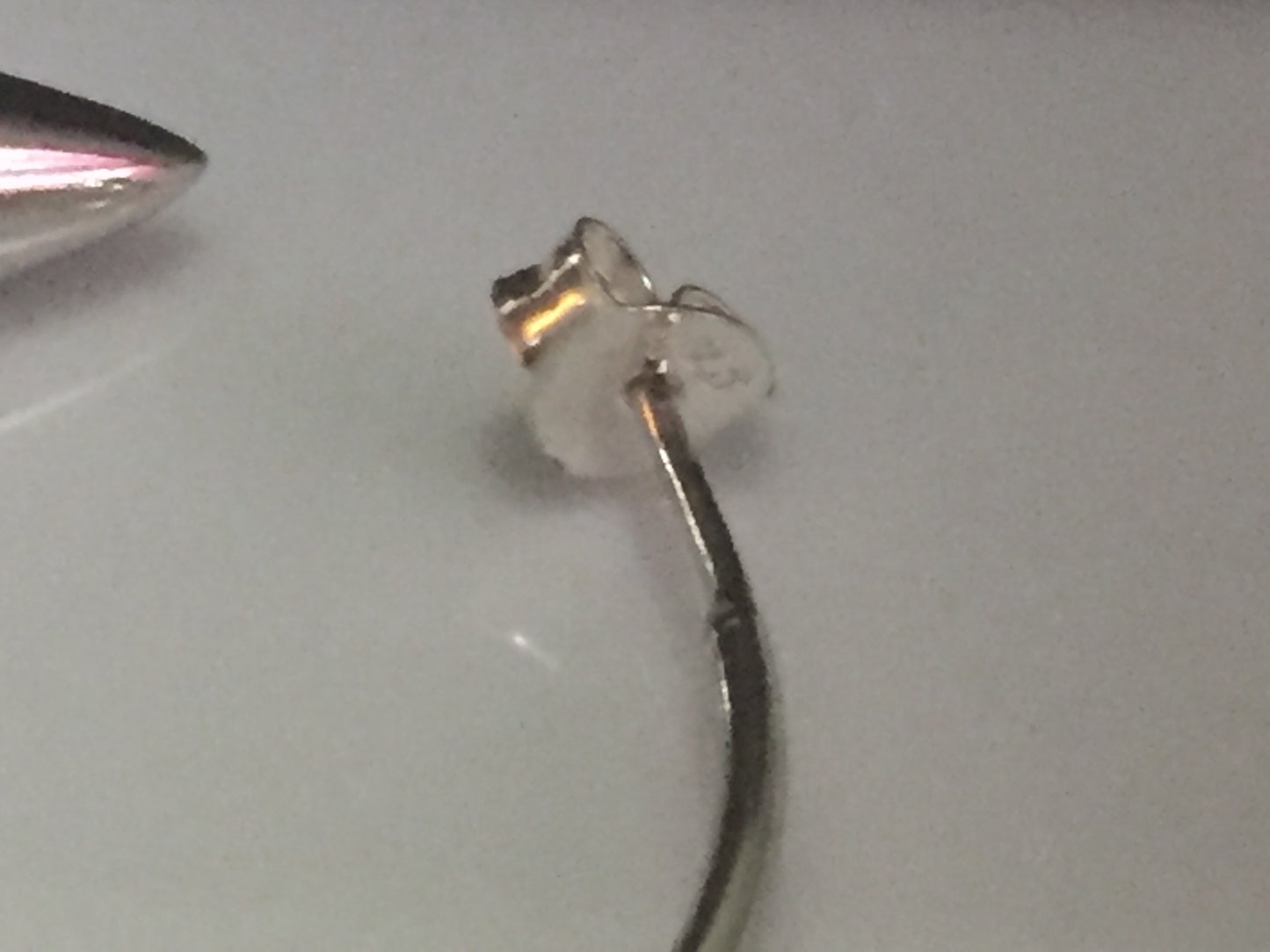 Arrowhead Stud Hoop Earrings