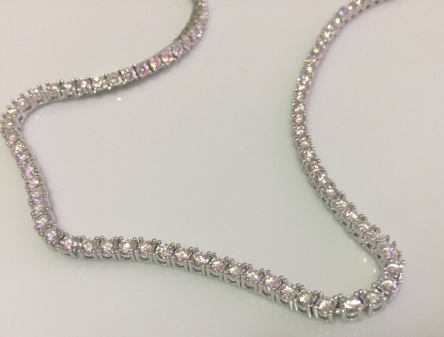 3mm Moissanite Tennis Chain