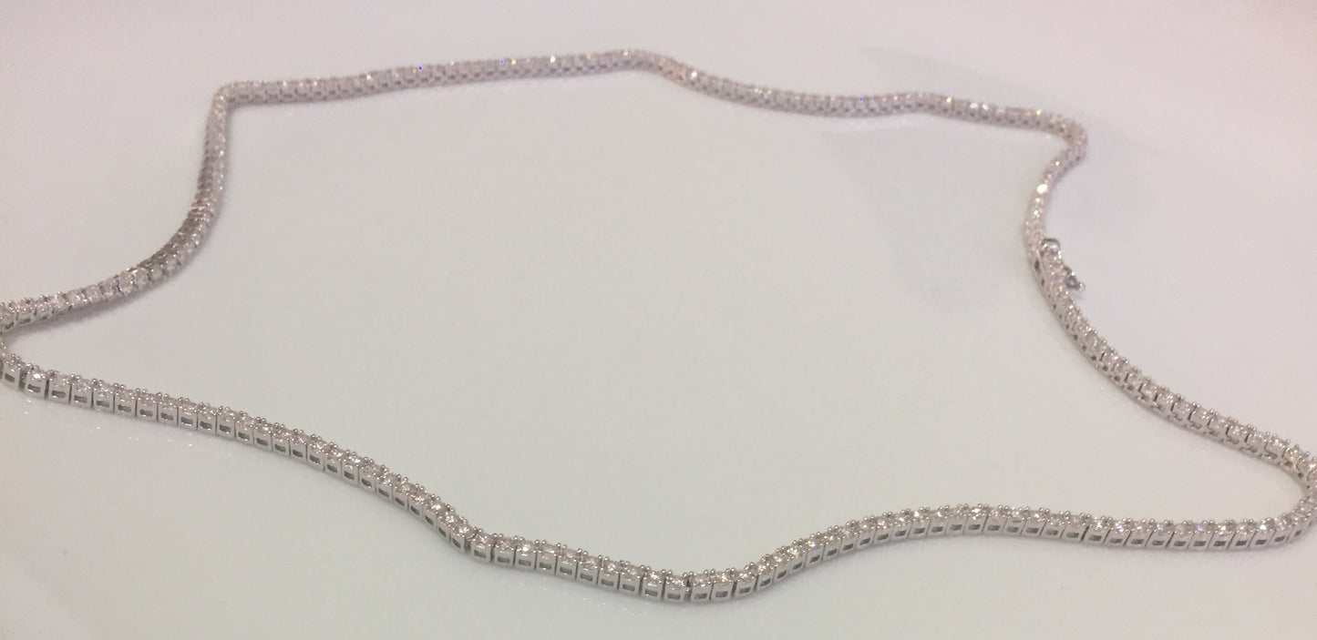 2mm Moissanite Tennis Chain