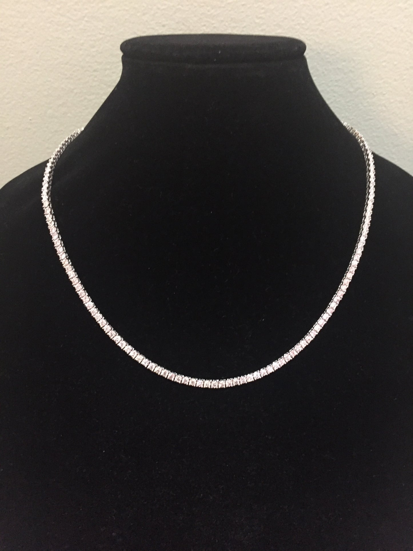 3mm Moissanite Tennis Chain