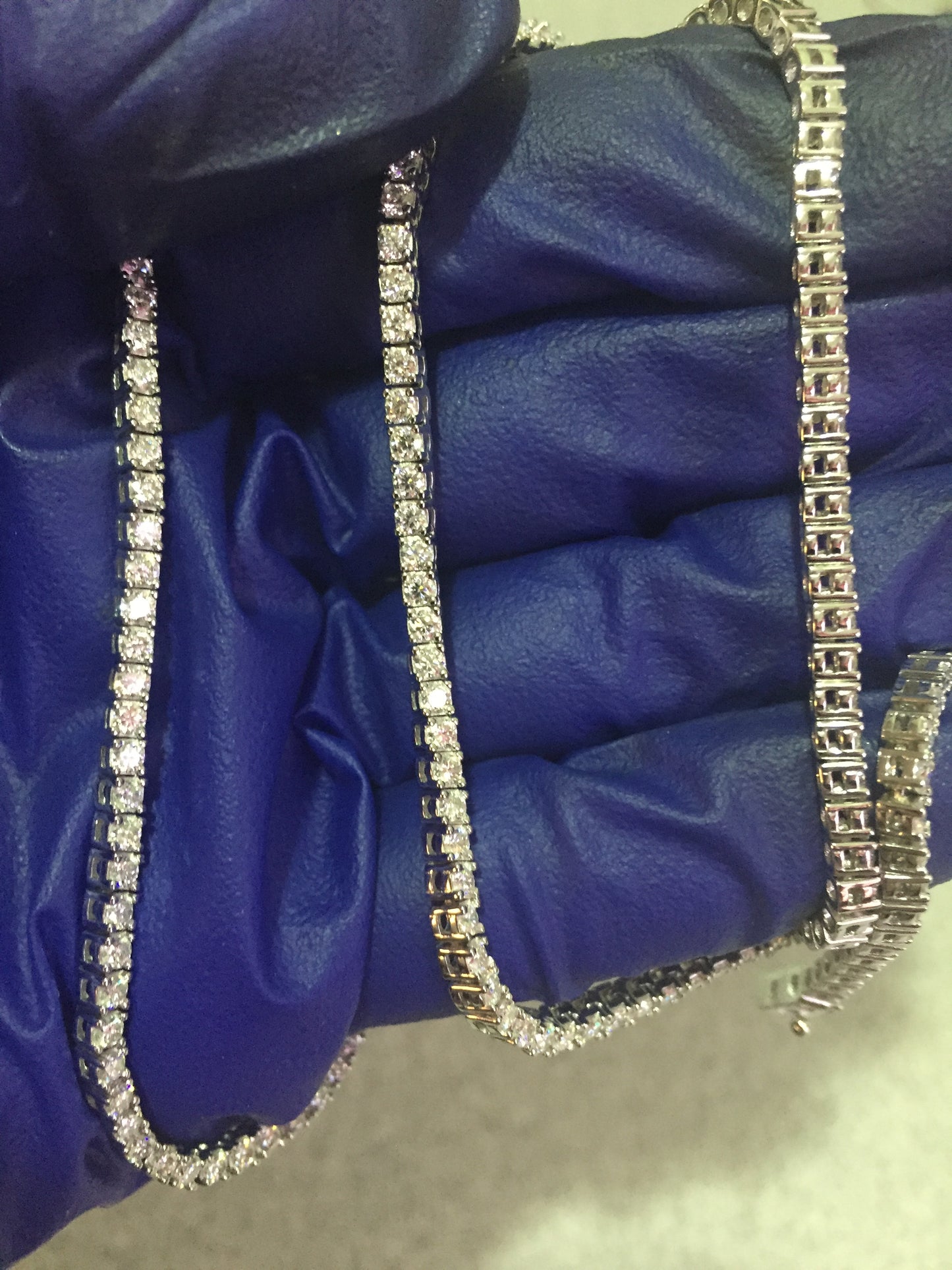 2mm Moissanite Tennis Chain