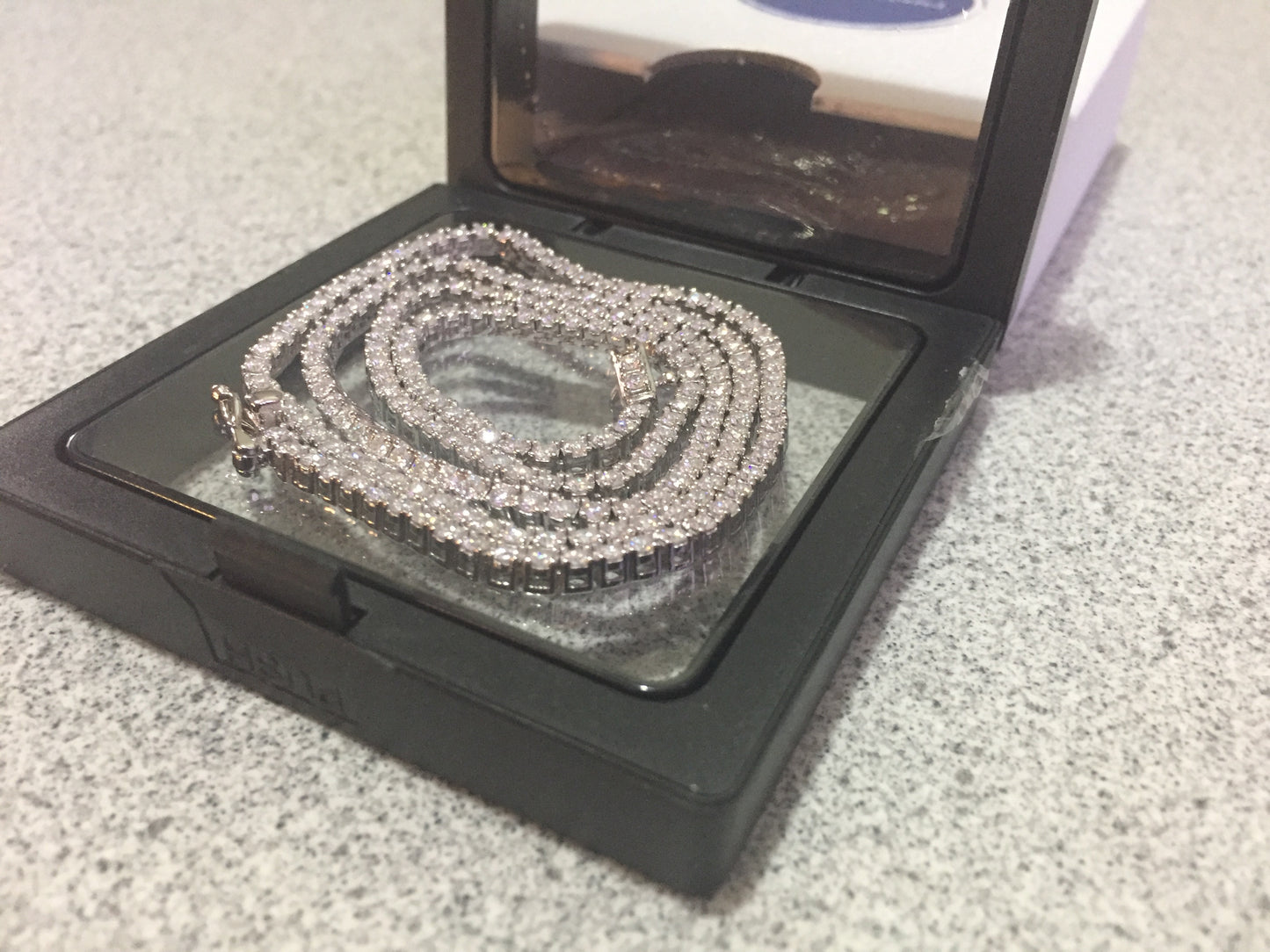 2mm Moissanite Tennis Chain