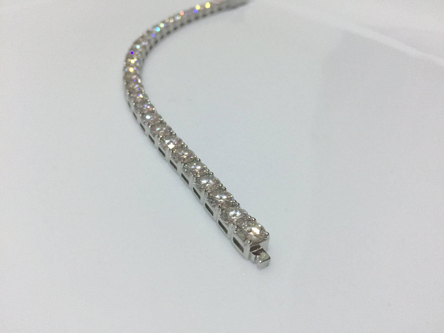 5mm Moissanite Tennis Bracelet *Click-Lock*