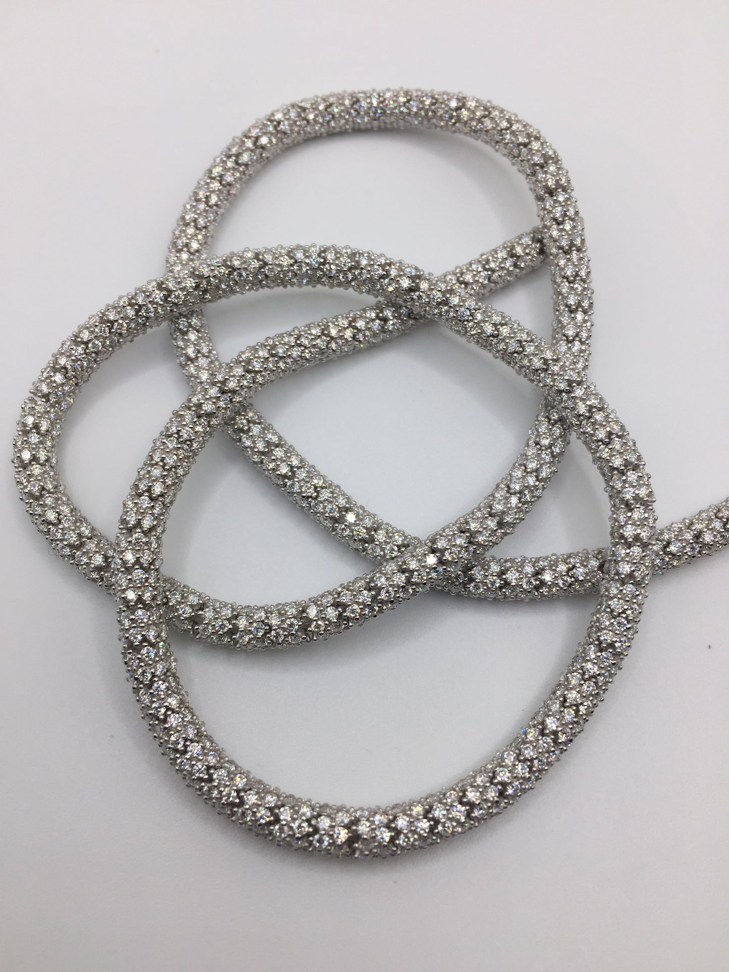 5mm Moissanite “Icy Scales” Chain