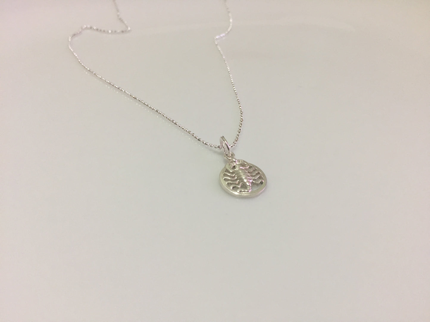 Scorpion Circular Pendant