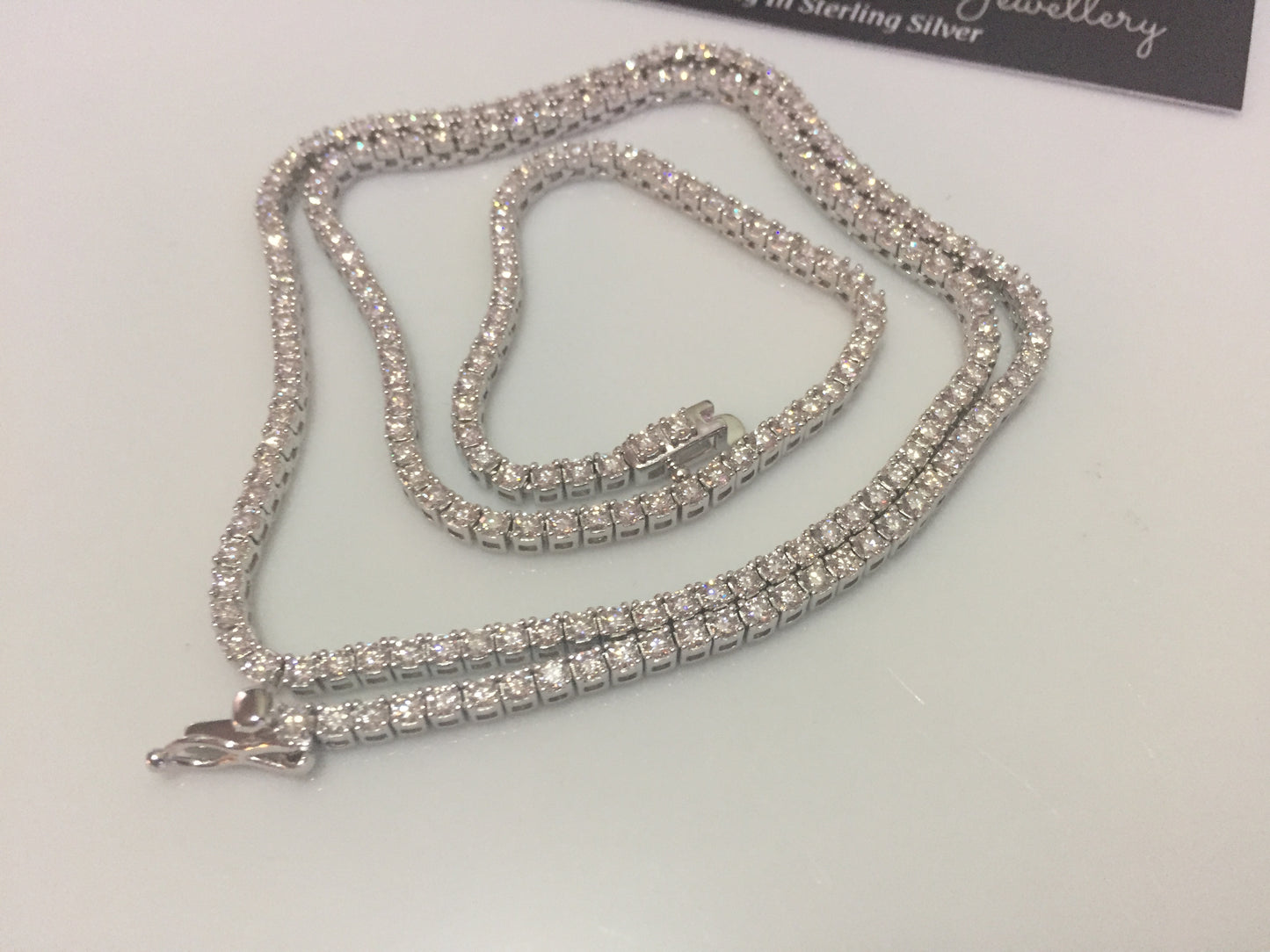2mm Moissanite Tennis Chain