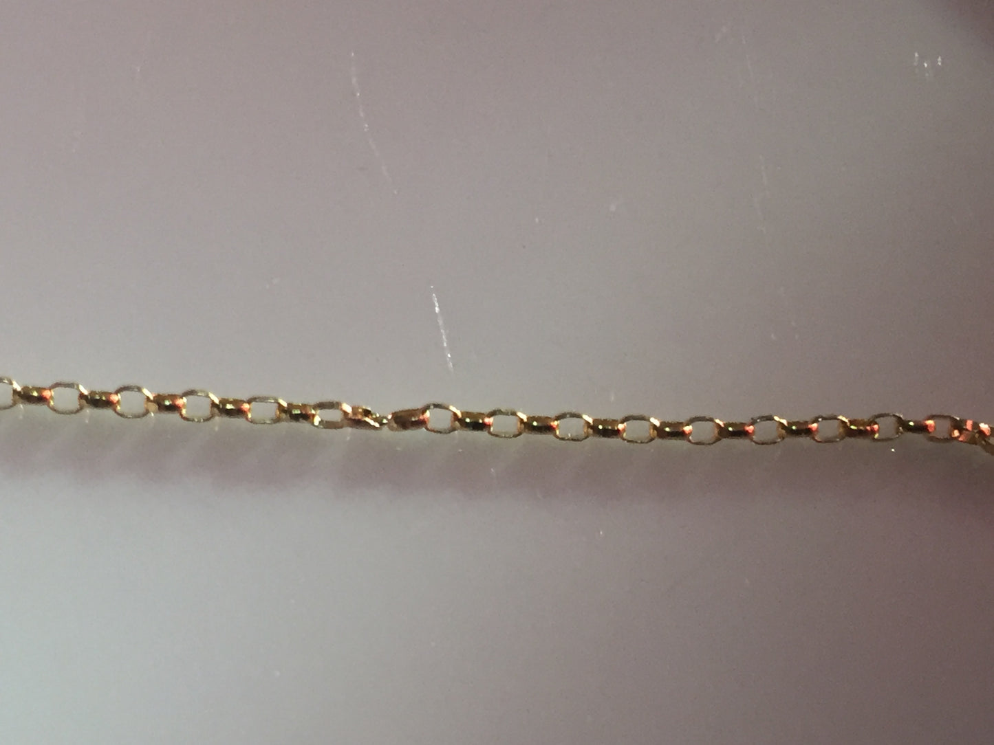 1.28mm Diamond Cut Rolo Chain