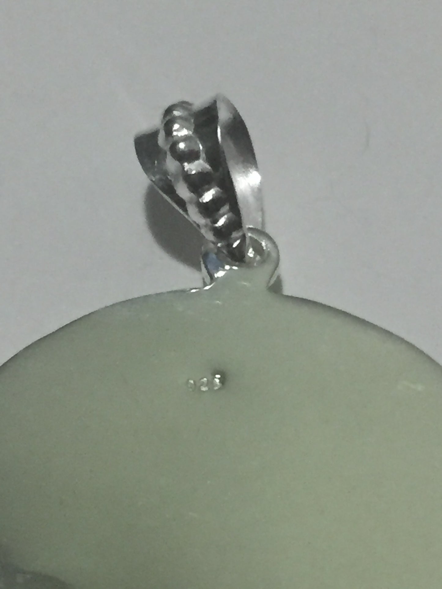 Photo/Memory Pendant (Flat Mineral glass)