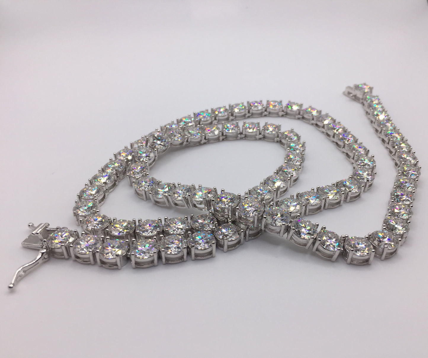6.5mm Moissanite Tennis Chain