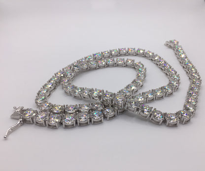 6.5mm Moissanite Tennis Chain
