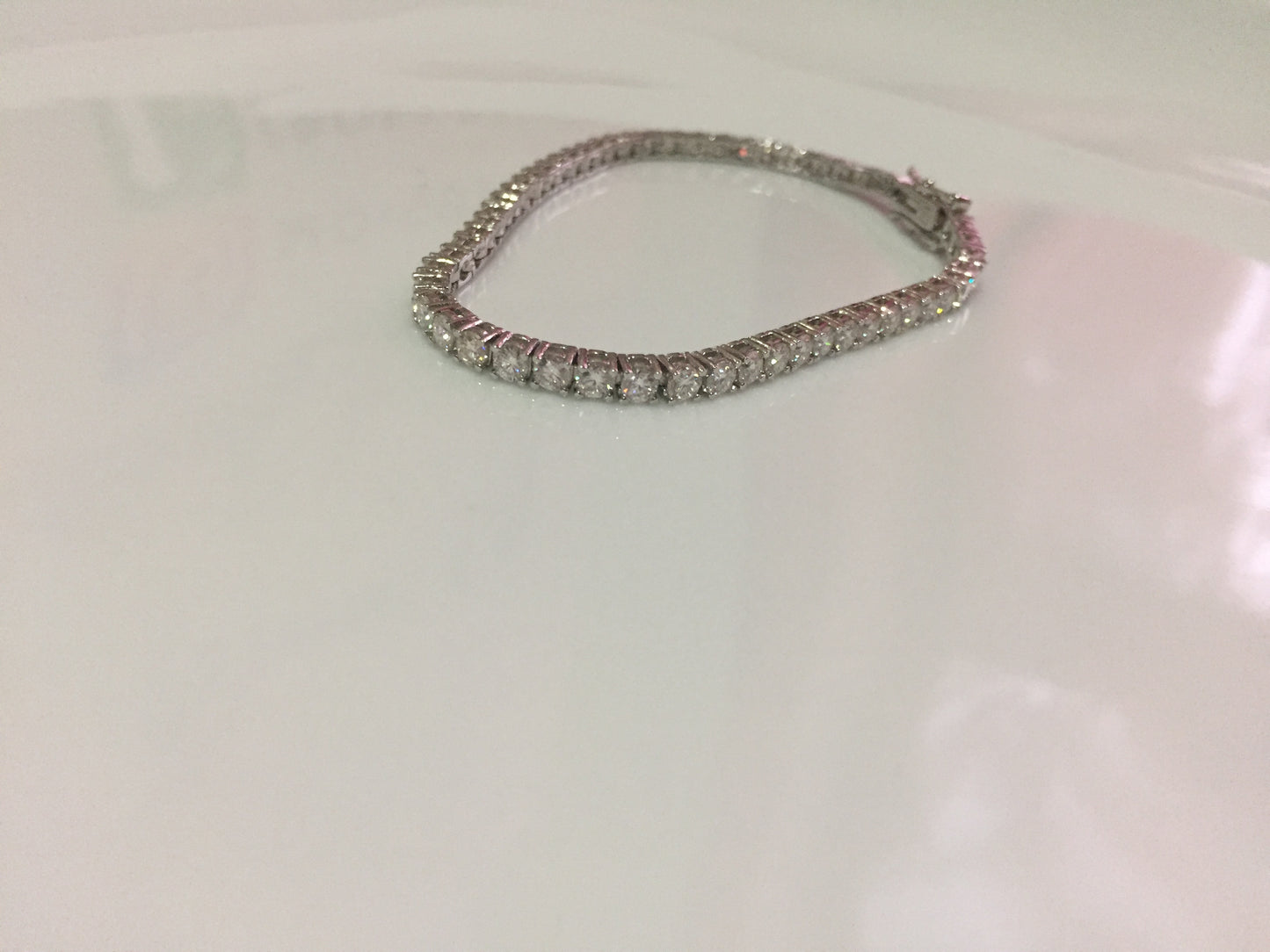 3mm Tennis Bracelet - Moissanite