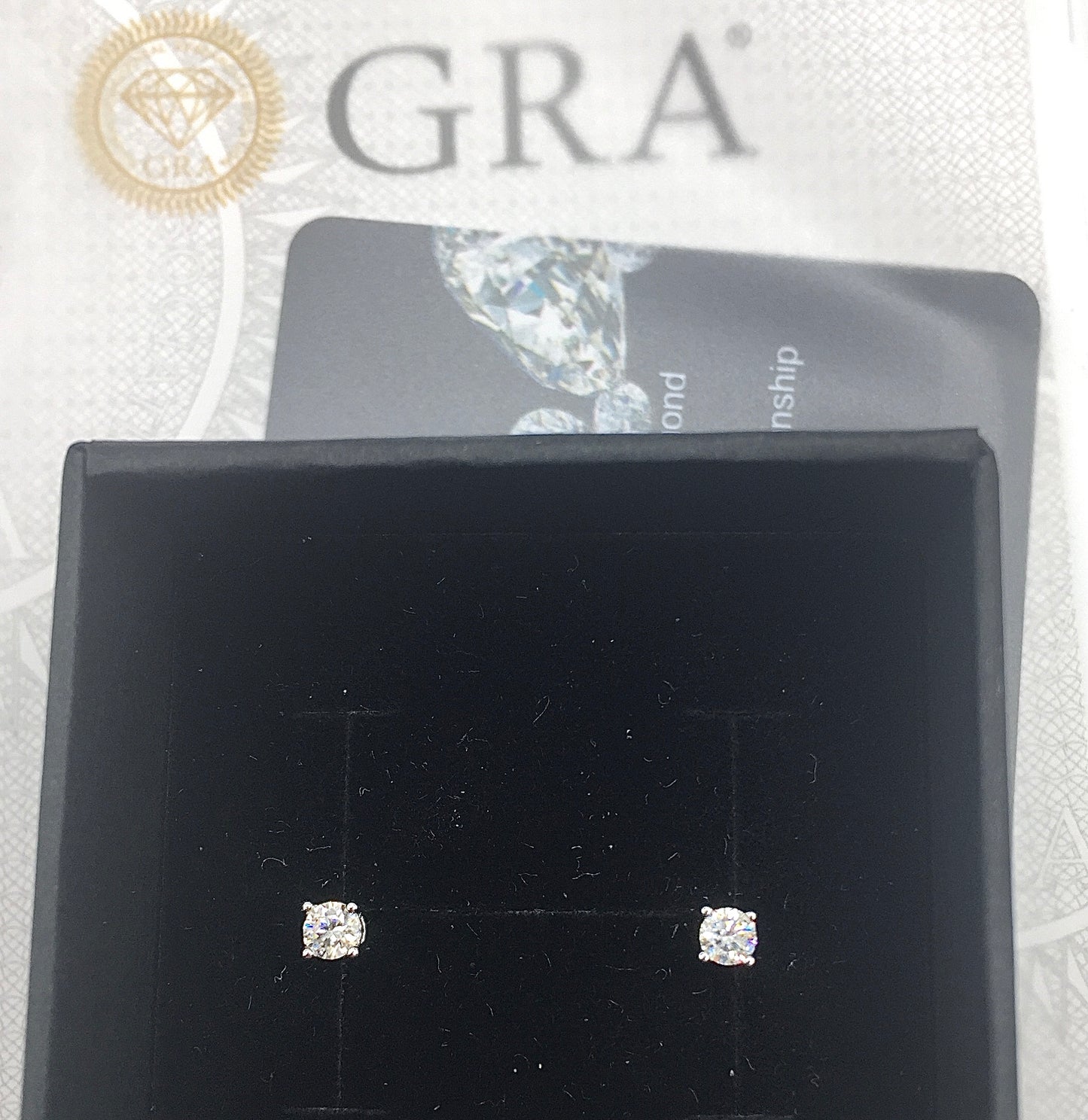 3mm Moissanite Stud Earrings (0.1ct) - Screwback