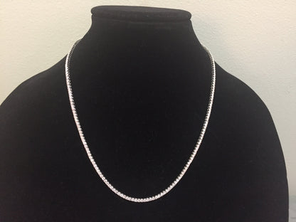 2mm Moissanite Tennis Chain