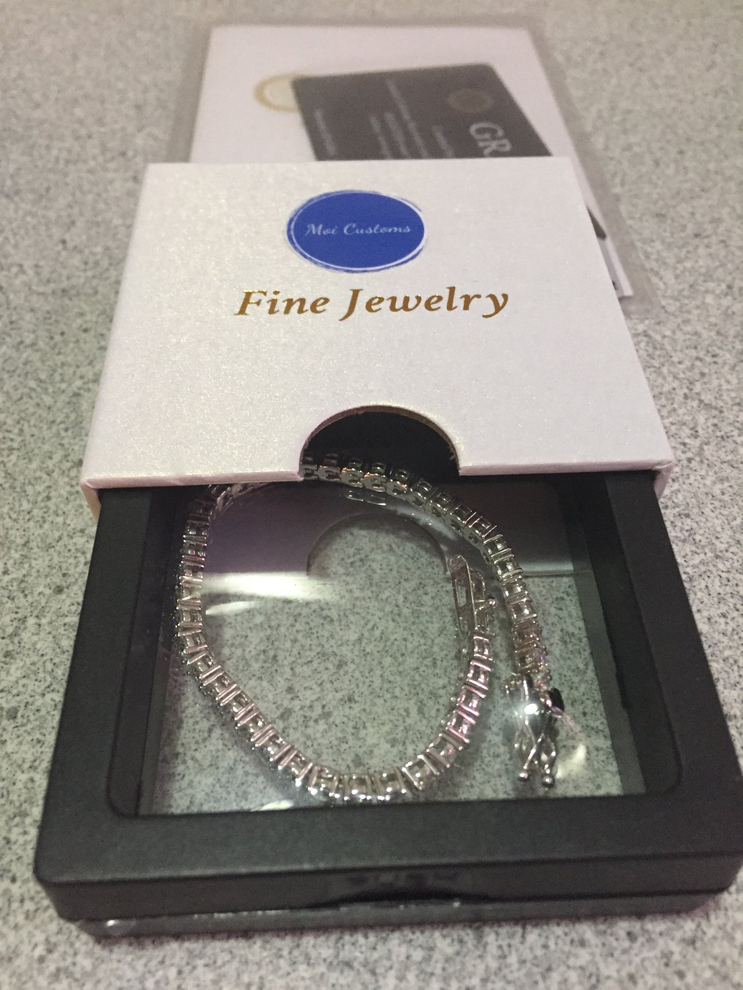 3mm Tennis Bracelet - Moissanite