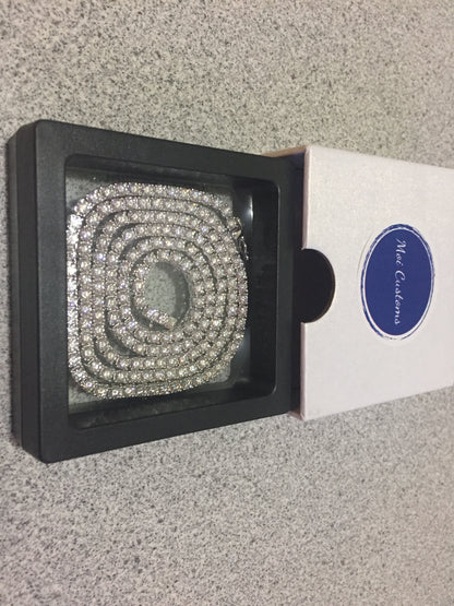3mm Moissanite Tennis Chain
