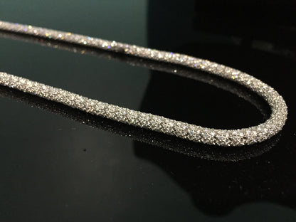 5mm Moissanite “Icy Scales” Chain