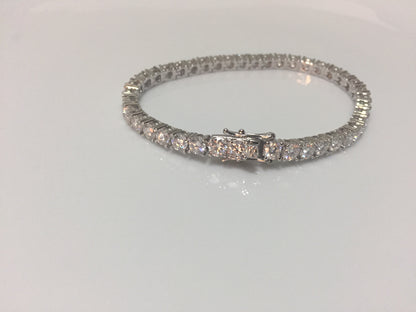 4mm Moissanite Tennis Bracelet