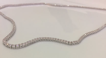 2mm Moissanite Tennis Chain