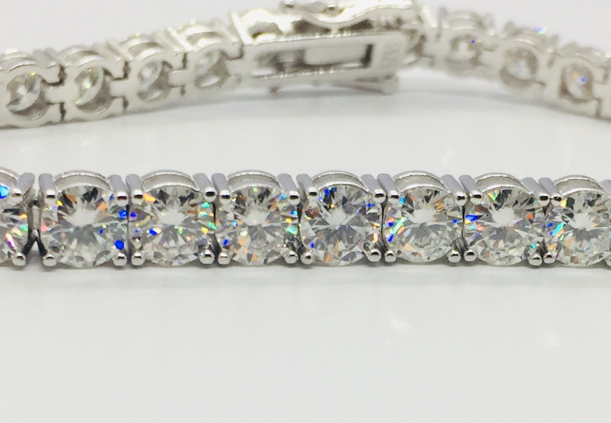 5mm Moissanite Tennis Bracelet