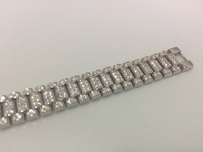 Presidential “Rolex-style” Moissanite Bracelet - 10mm