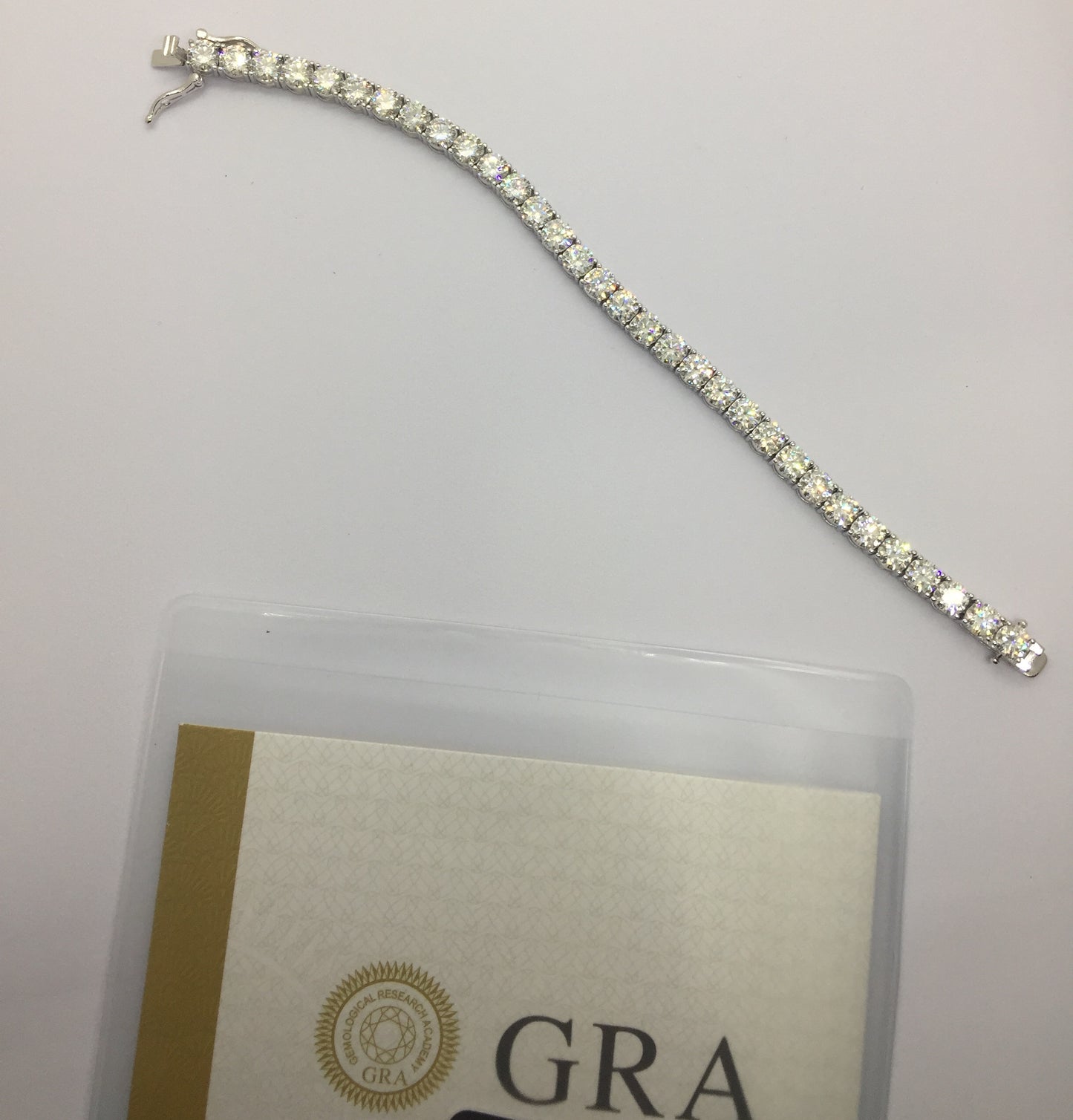 5mm Moissanite Tennis Bracelet