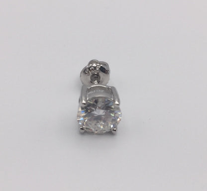 1 Carat Screwback Stud Earring (ONE Single earring)