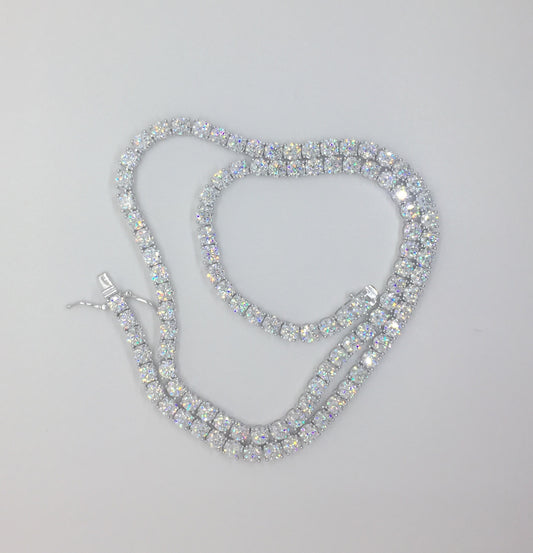 5mm Moissanite Tennis Chain