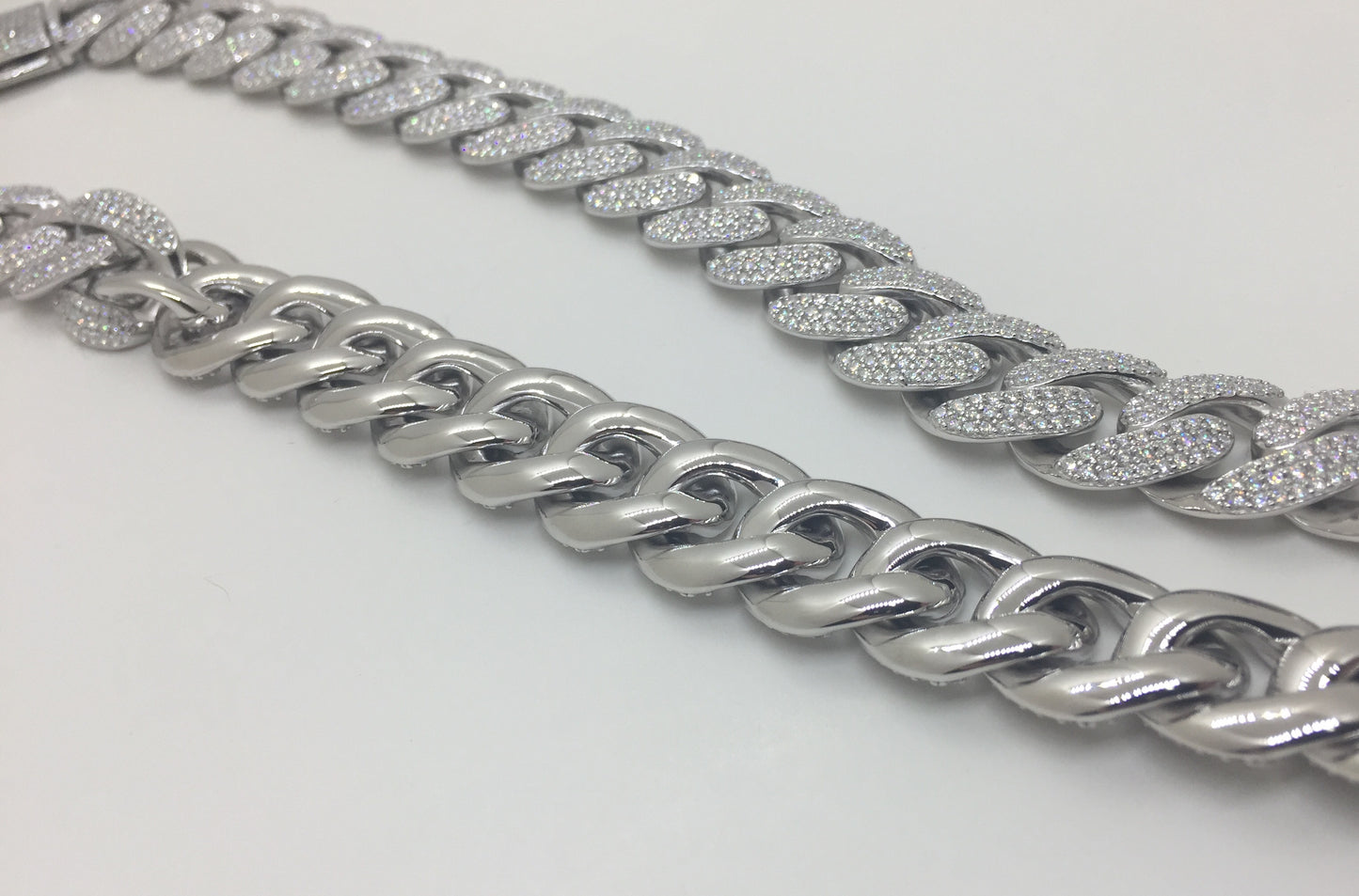 16mm Moissanite Miami Cuban Chain