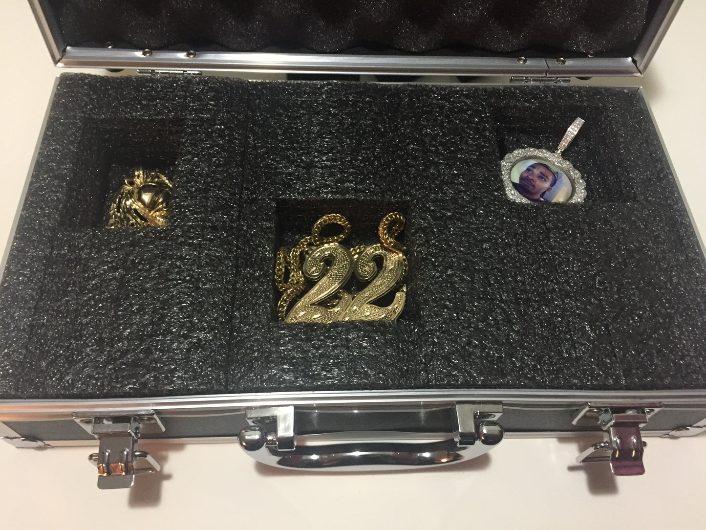 Protective Jewelry Travel Case *Briefcase Style*