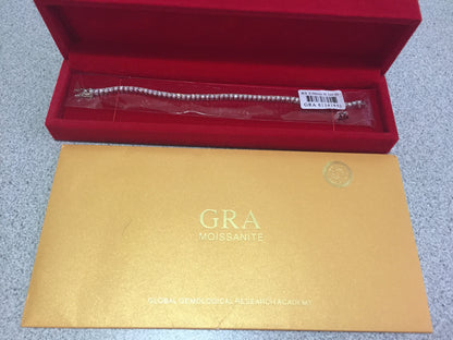 3mm Tennis Bracelet - Moissanite