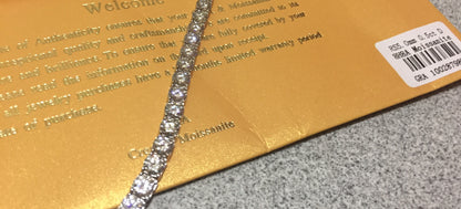 5mm Moissanite Tennis Bracelet *Click-Lock*