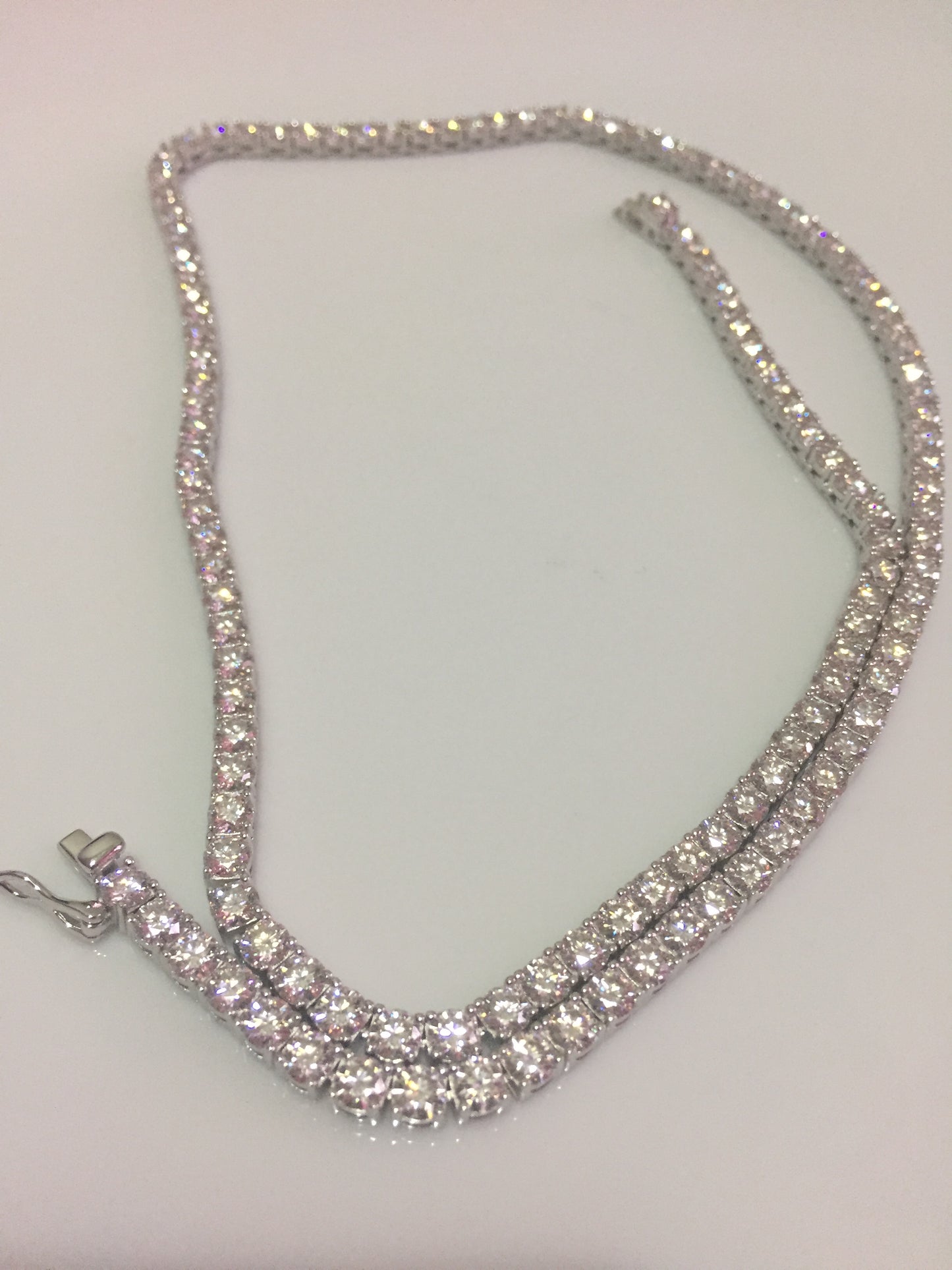 4mm Moissanite Tennis Chain