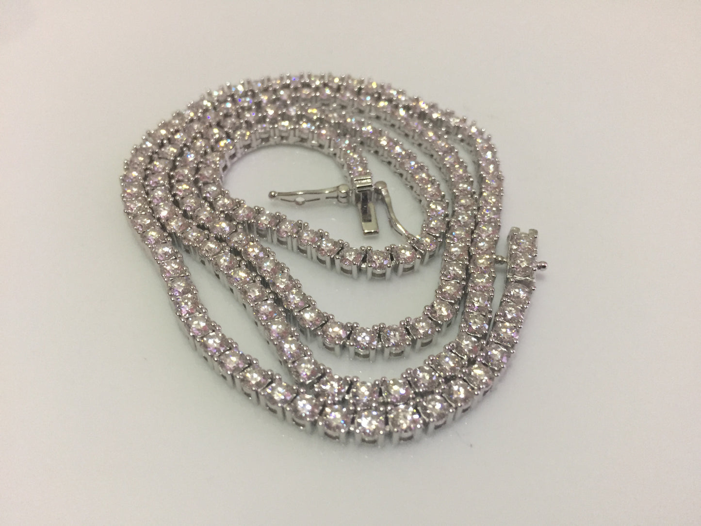 3mm Moissanite Tennis Chain