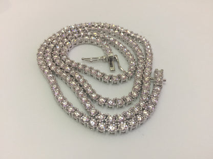 3mm Moissanite Tennis Chain