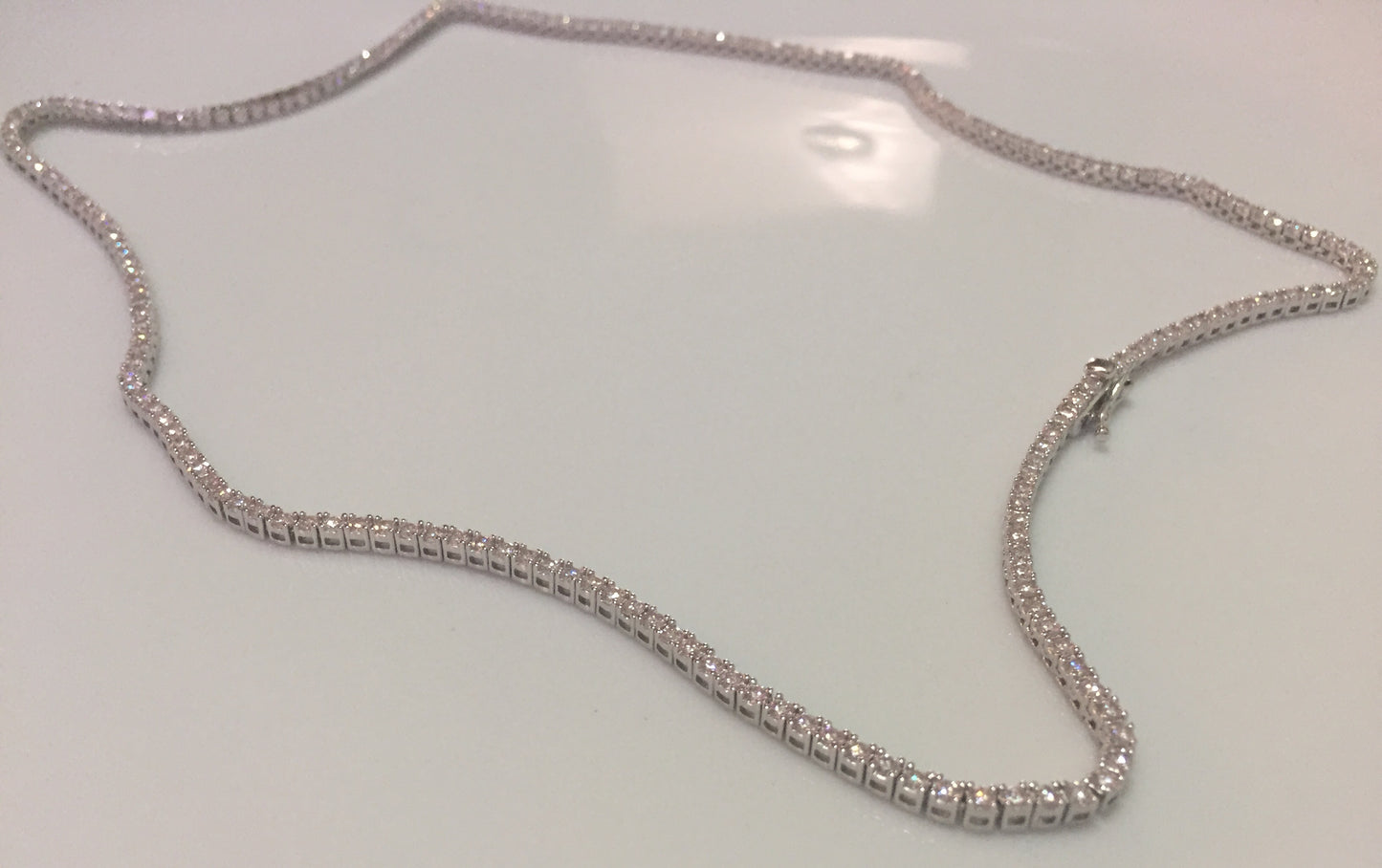 2mm Moissanite Tennis Chain