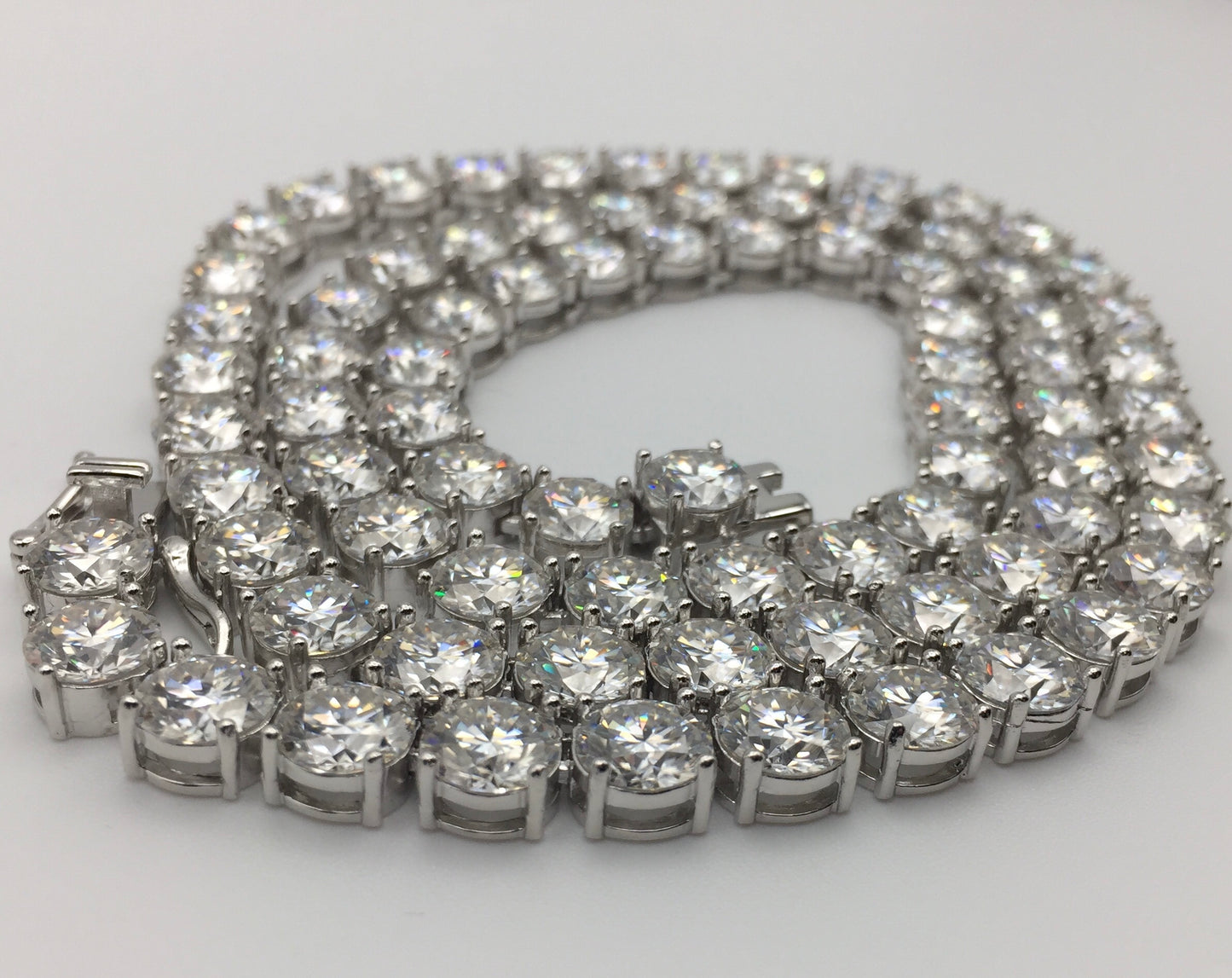 6.5mm Moissanite Tennis Chain