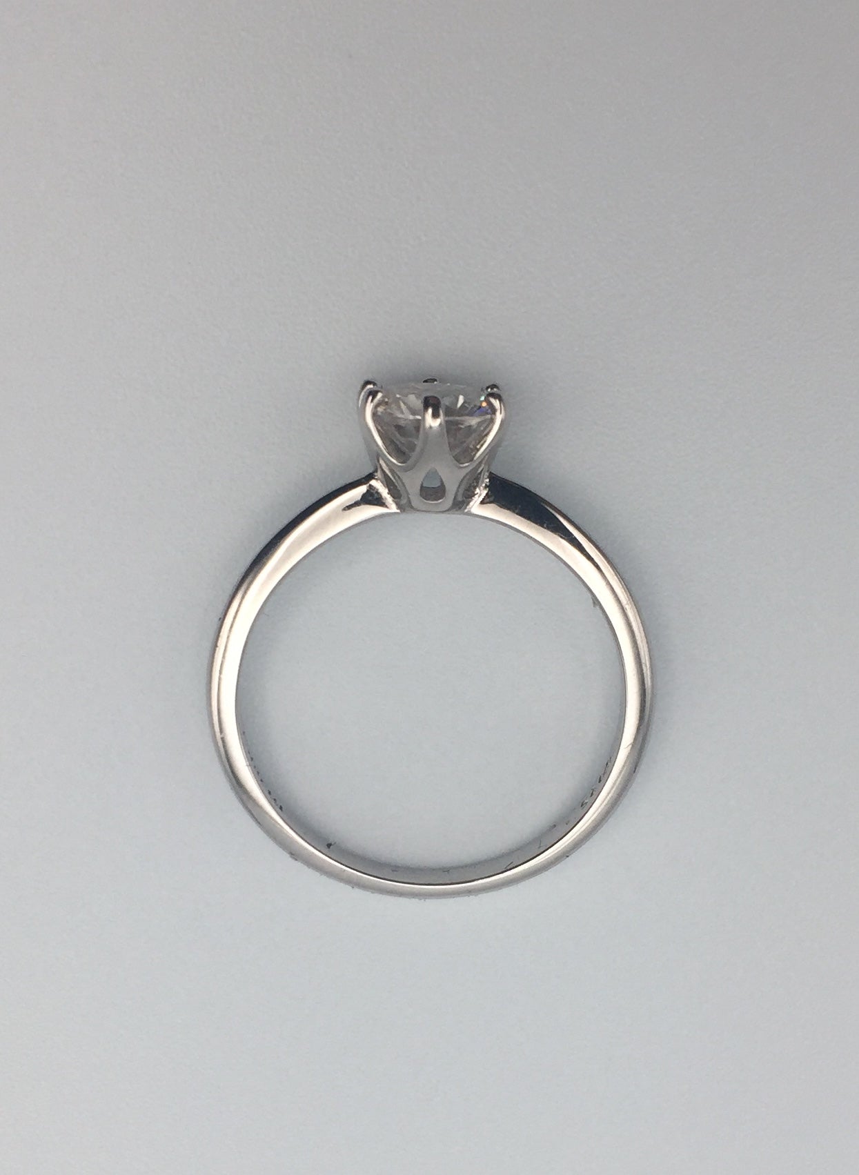 1ct Solitaire Moissanite Ring