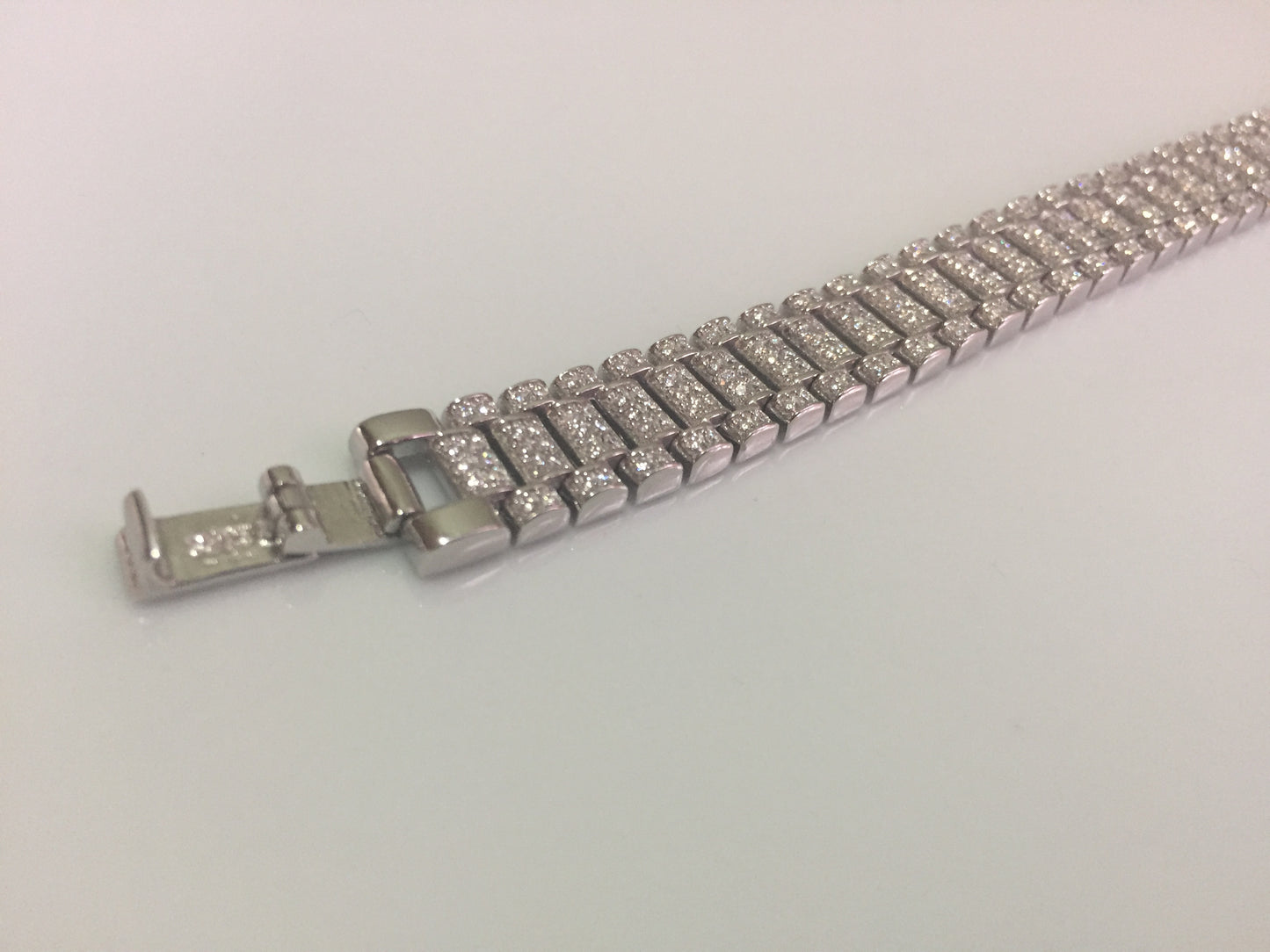 Presidential “Rolex-style” Moissanite Bracelet - 10mm